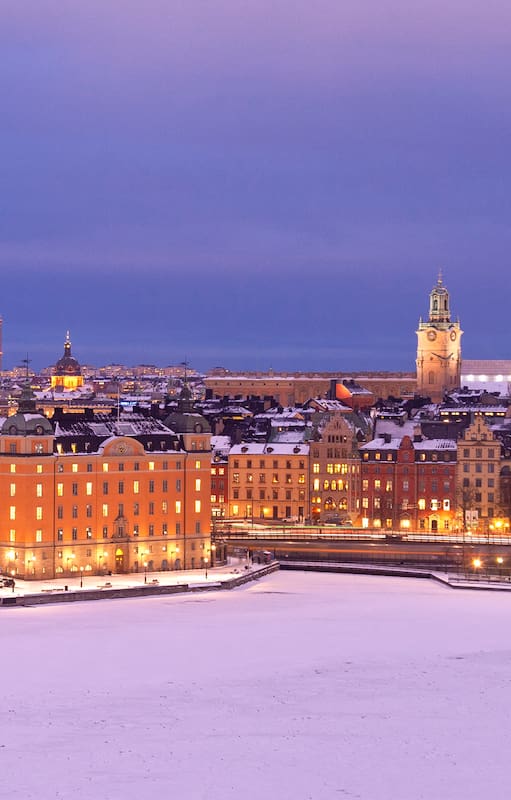 Gamla Stan, el casco antiguo de Estocolmo, conserva aires medievales
