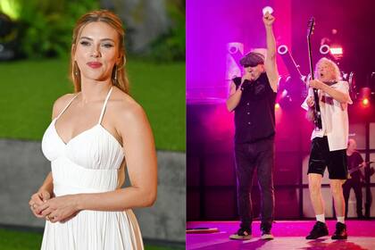 Ganaderos de Estados Unidos usan la voz de Scarlett Johansson y la música de AC/DC para ahuyentar lobos (Pexels/Matthias Zomer/Instagram/@scarlettjohanssonwold/@acdc)