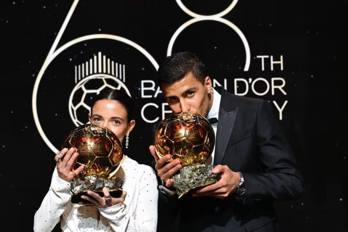 Ganadores de la edición 2024 del Balón de Oro (L'equipe)