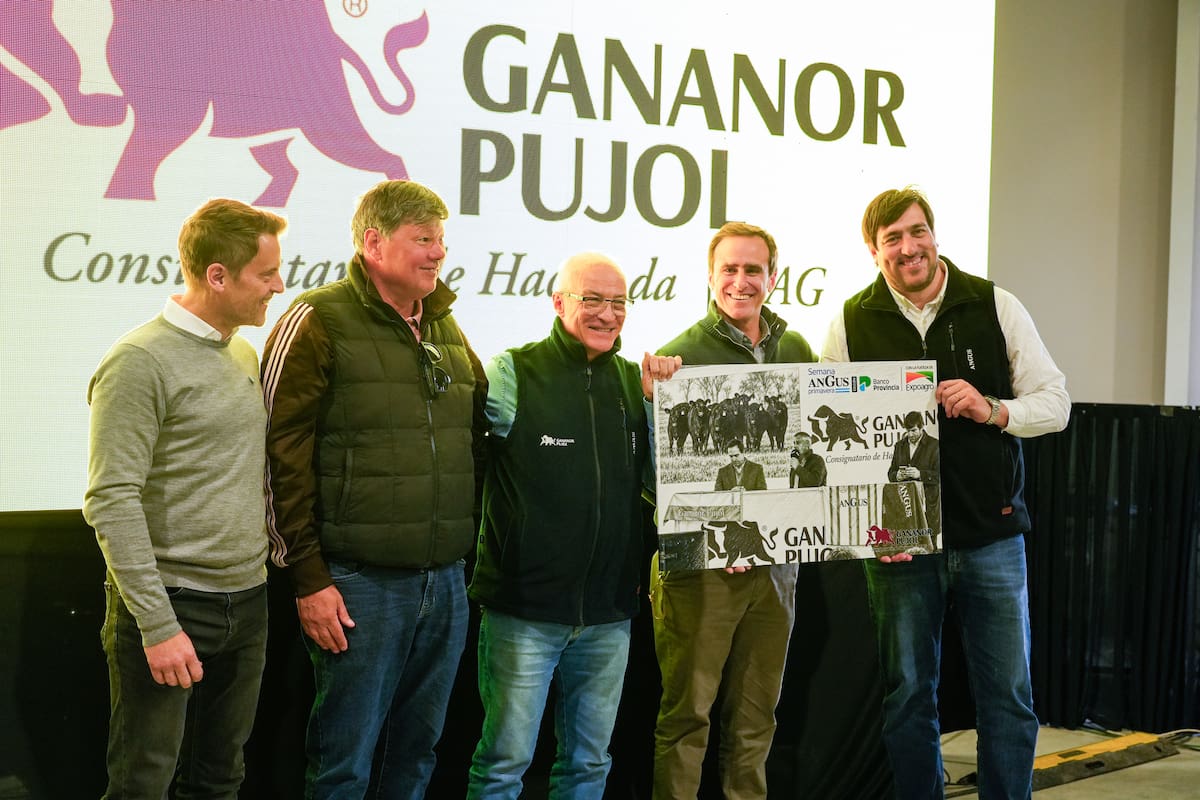 Gananor Pujol estuvo en la muestra