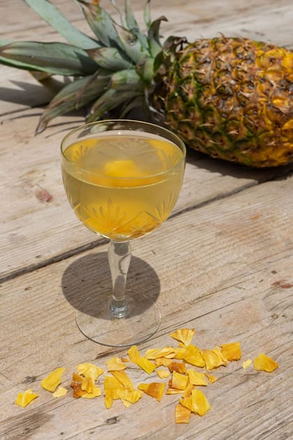 La piña también ganó un lugar de privilegio en la coctelería
