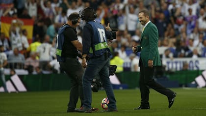 García, feliz