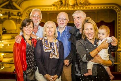 García Lao, Russo, Iparraguirre, Fernández Díaz, Birmajer y Wajszczuk