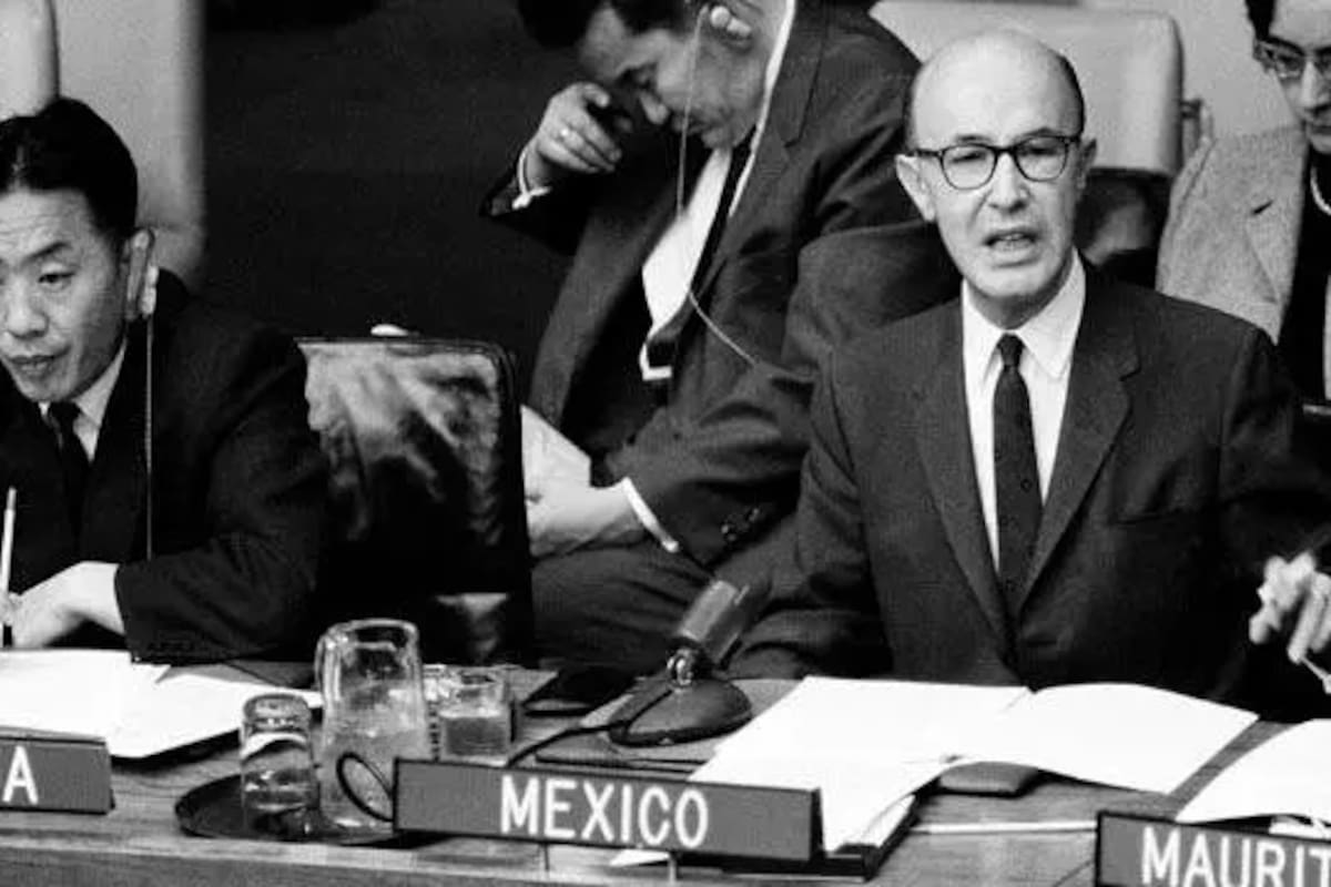 García Robles fue embajador de México ante Naciones Unidas