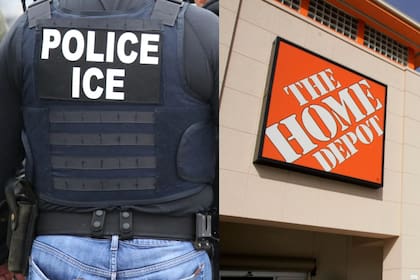 García se encontraba en el estacionamiento del Home Depot de Hollywood cuando fue sorprendido por una redada