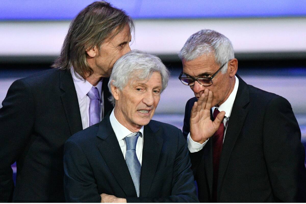 Gareca (Perú), Pekerman (Colombia) y Cúper (Egipto) aún no pudieron celebrar en Rusia