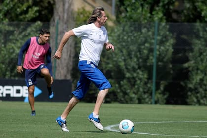 Gareca se animó a un picado informal