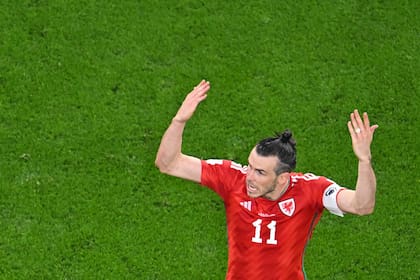 Gareth Bale celebra tras convertir el único gol de su equipo en el empate ante Estados Unidos