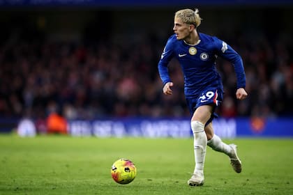 Garnacho no consiguió afirmarse en su primera temporada en Chelsea