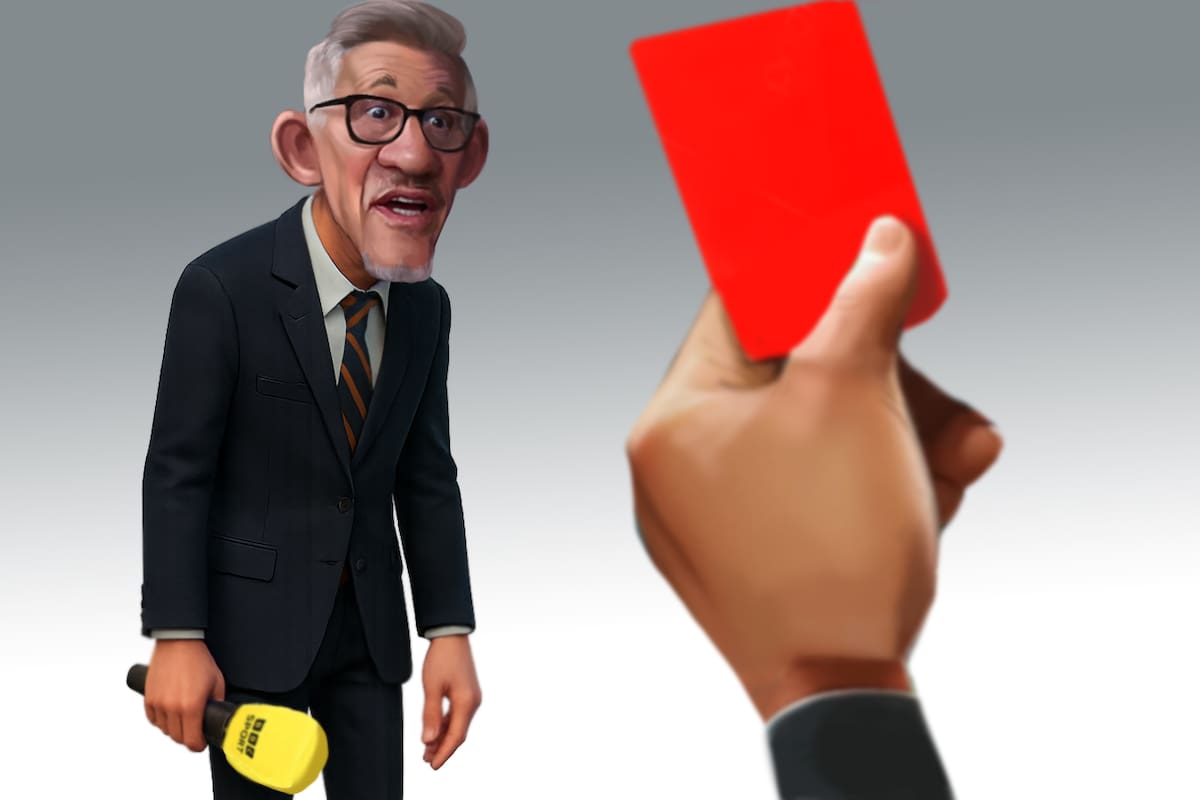 Gary Lineker, el histórico comentarista que fue despedido de la BBC