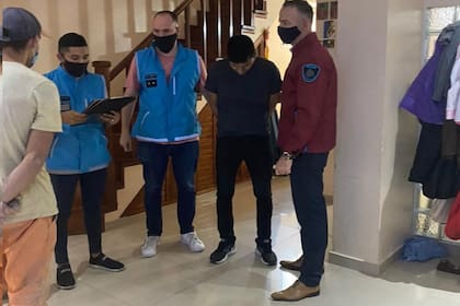 Garzón Martínez, detenido por la Policía de la Ciudad en la casa de su hermana