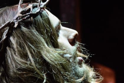 Gastón Curra, protagonista de Jesús de Nazareth, la pasión