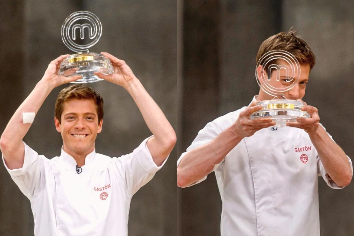 Gastón Dalmau se consagró ganador de MasterChef Celebrity 2 el pasado 24 de junio