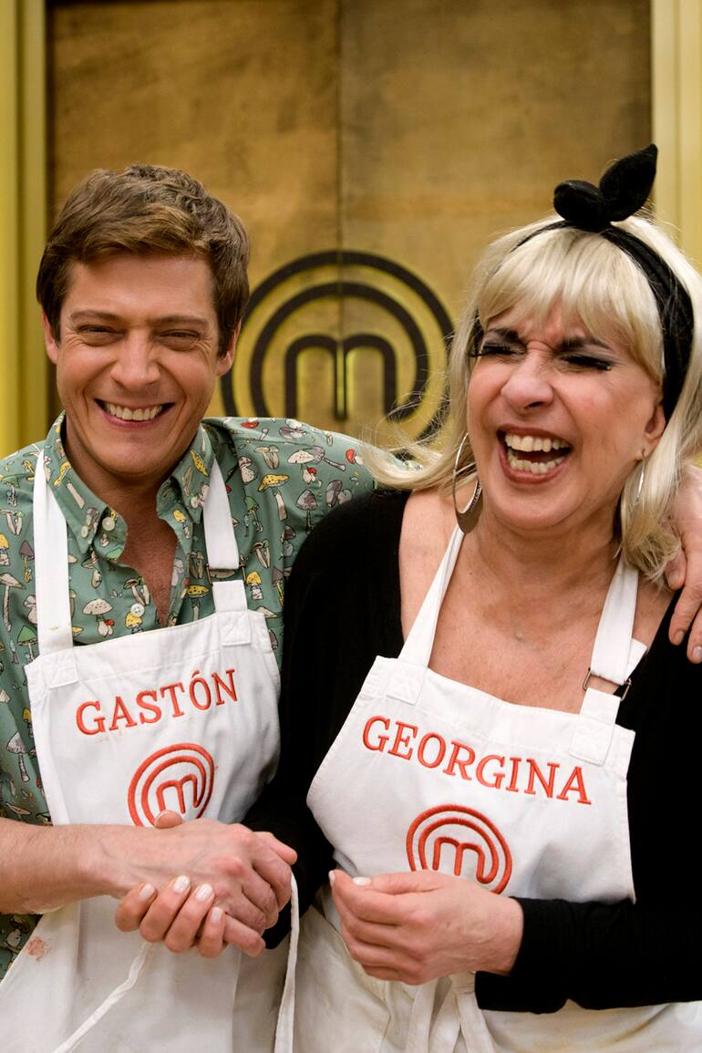Gastón Dalmau y Georgina Barbarossa finalistas de la segunda temporada de Masterchef Celebrity