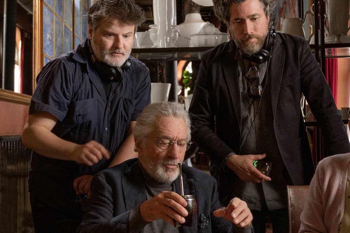 Gaston Duprat, Mariano Cohn y Robert De Niro - Detrás de escena - NADA