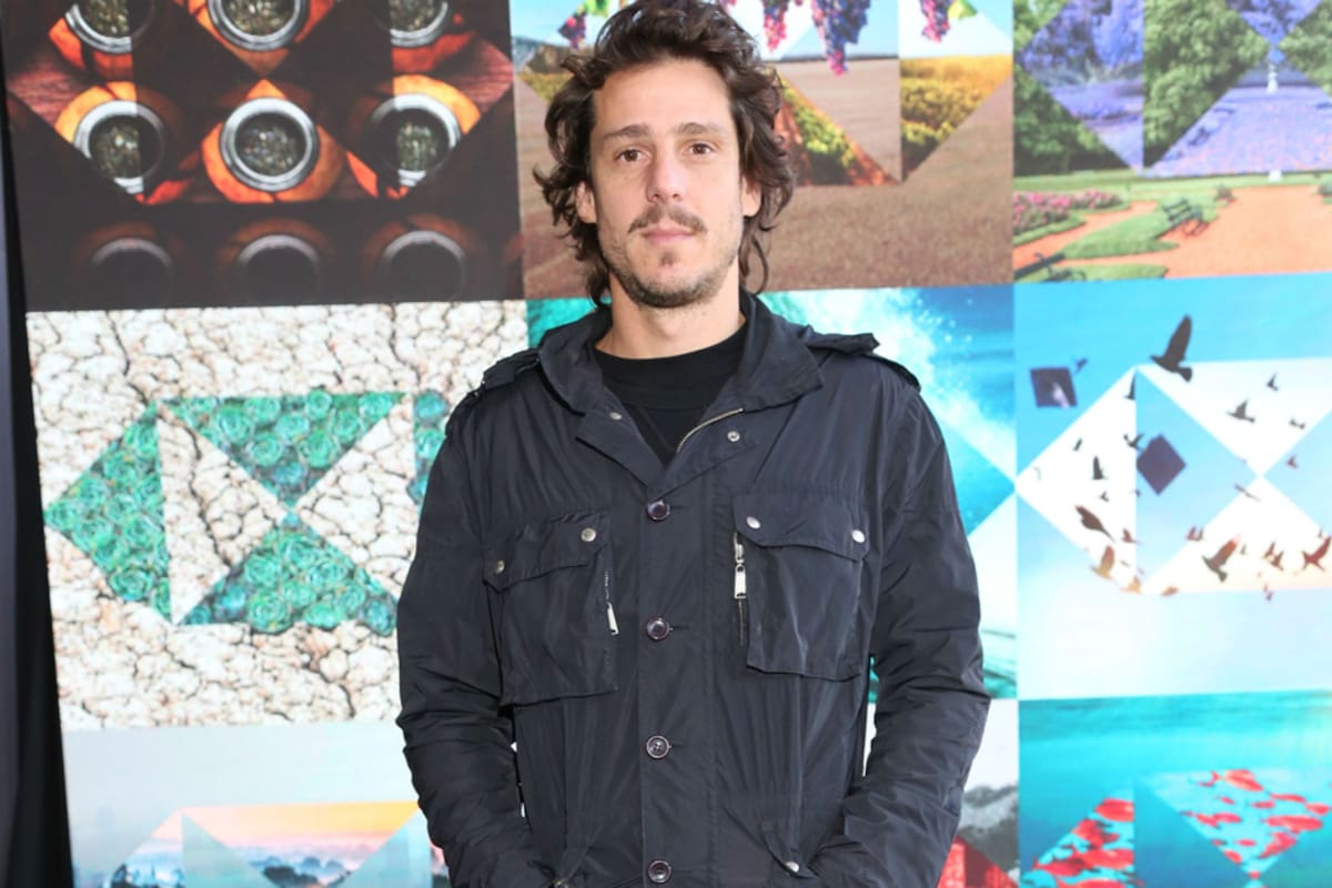 Gastón Gaudio optó por disfrutar del fin de semana con un almuerzo rodeado de arte y celebrities