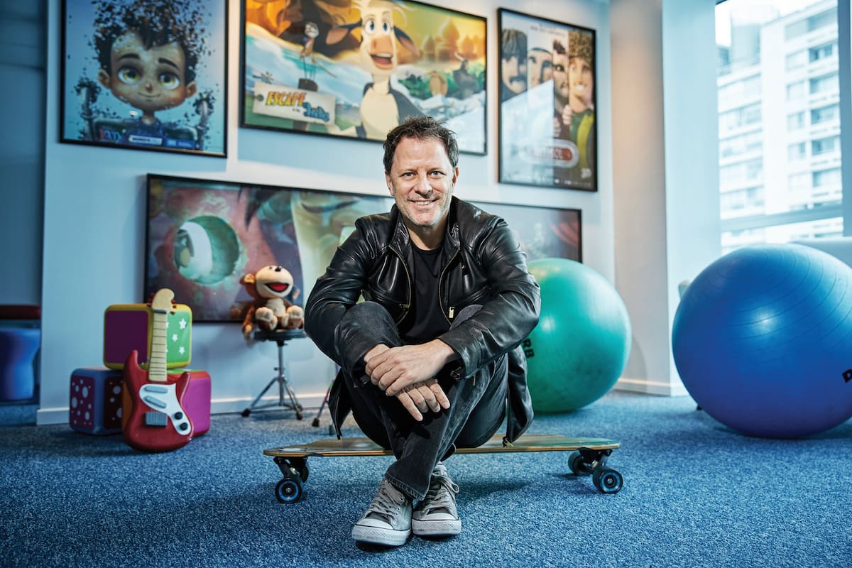 Gastón Gorali, una de las mentes detrás de Mundoloco, que exporta animación