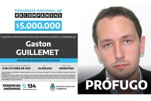 Gastón Guillemet, el prófugo más buscado