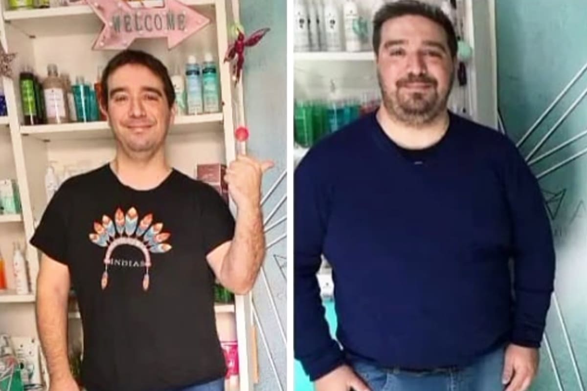 Gastón Marote mostró su radical cambio físico: el periodista de Nosotros a la mañana adelgazó 50 kilos en un año