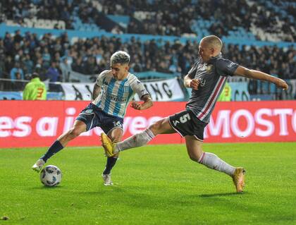 Gastón Martirena reemplazaría a Santiago Solari en el once inicial de Racing para este jueves