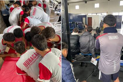 Gastón Pauls conversa con miembros de los planteles inferiores de los clubes de fútbol. Con esta propuesta para la prevención de consumo el actor ya visitó más de 25 clubes en todo el país.