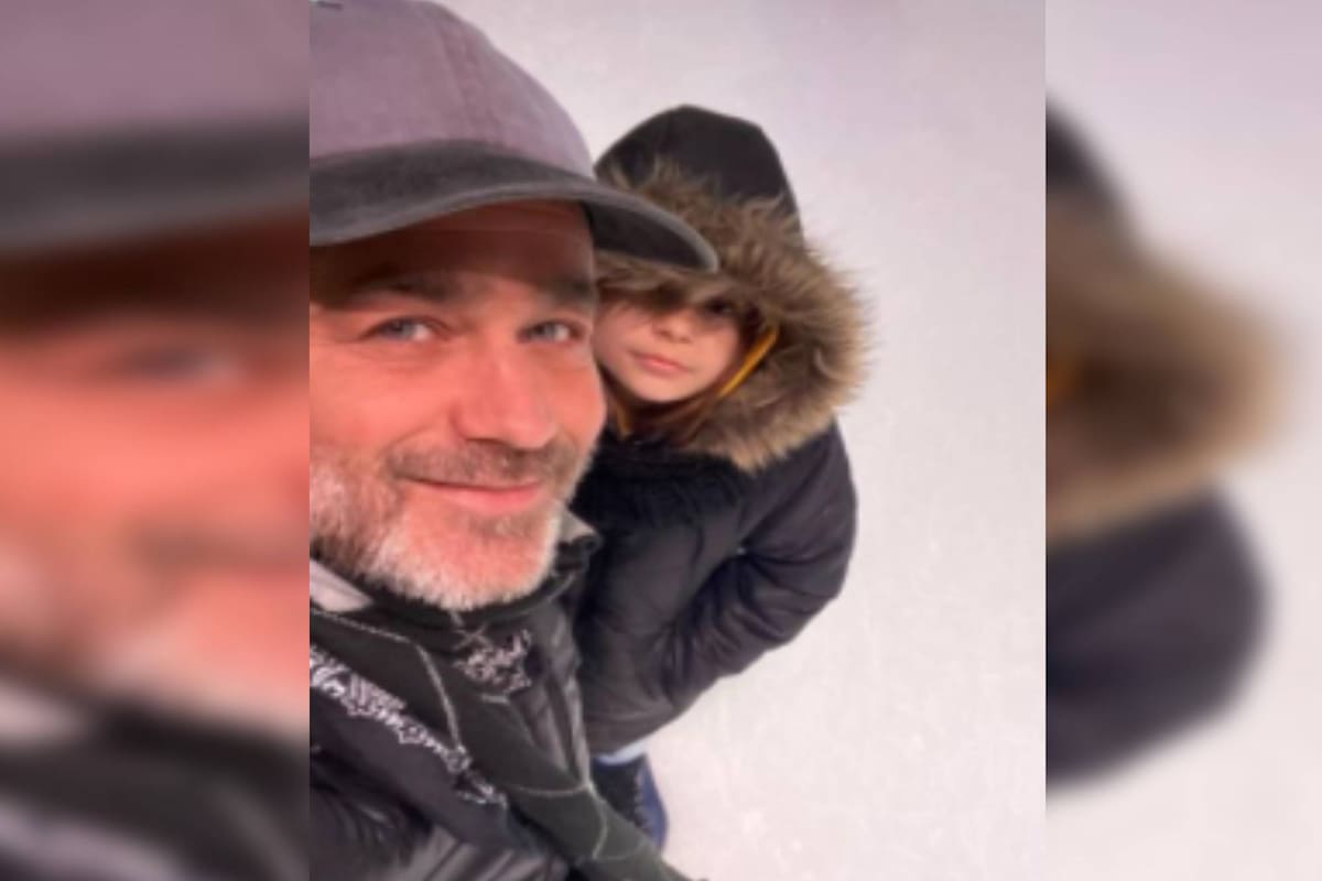 Gastón Pauls y Muna (Foto Instagram @muna_pauls_cherri)