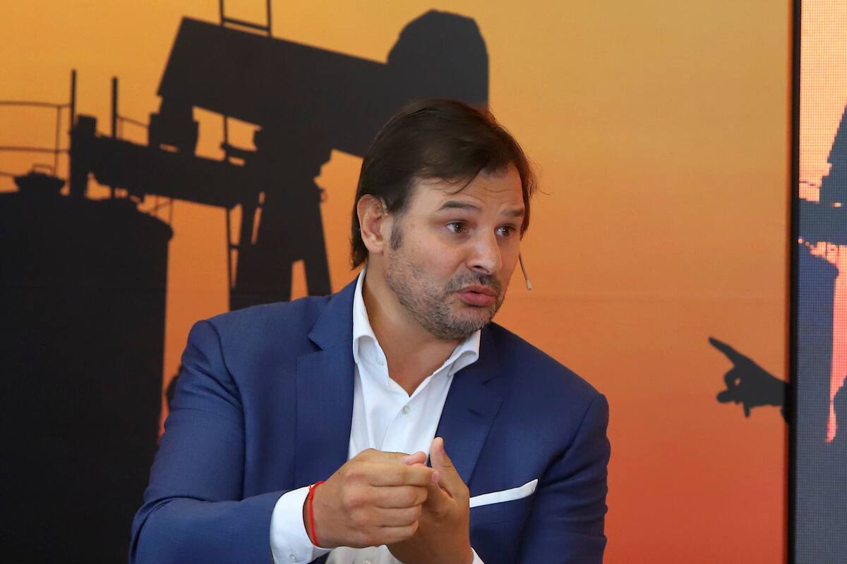 Gastón Remy, de IDEA y de la petrolera Vista, fue uno de los que se manifestó en las redes