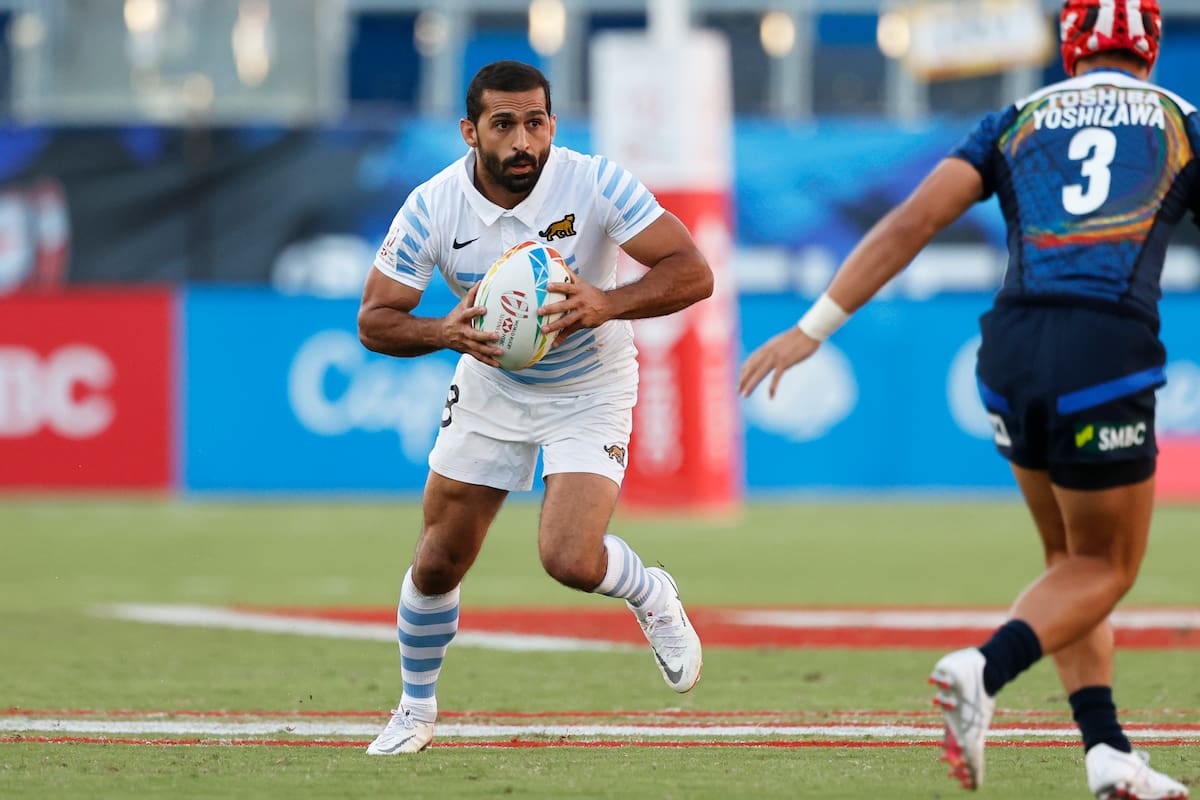 Gastón Revol, capitán de los Pumas 7s, es el único jugador del plantel que ya disputó dos mundiales (2013 y 2018)