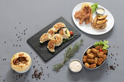 Gaston Rogna utiliza distintas variedades de papas para los tradicionales platos irlandeses de Sullivan´s.