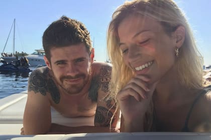 Gastón Soffritti y su novia, Stefi Roitman