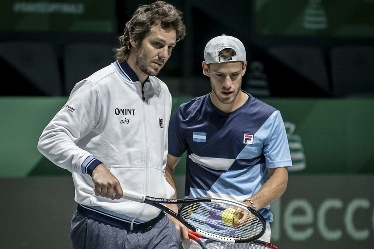Gaudio y Schwartzman en España en nov de 2019
