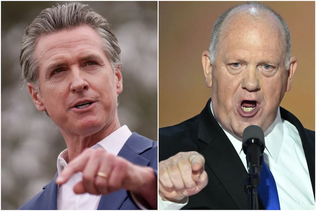 Gavin Newsom enfrenta al zar de la frontera luego de sus declaraciones sobre la tensión que crece en California con la presencia del ICE