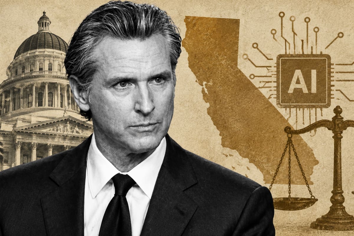 Gavin Newsom firmó una orden ejecutiva el 18 de septiembre de 2026 en California para acelerar la supervisión independiente de la inteligencia artificial