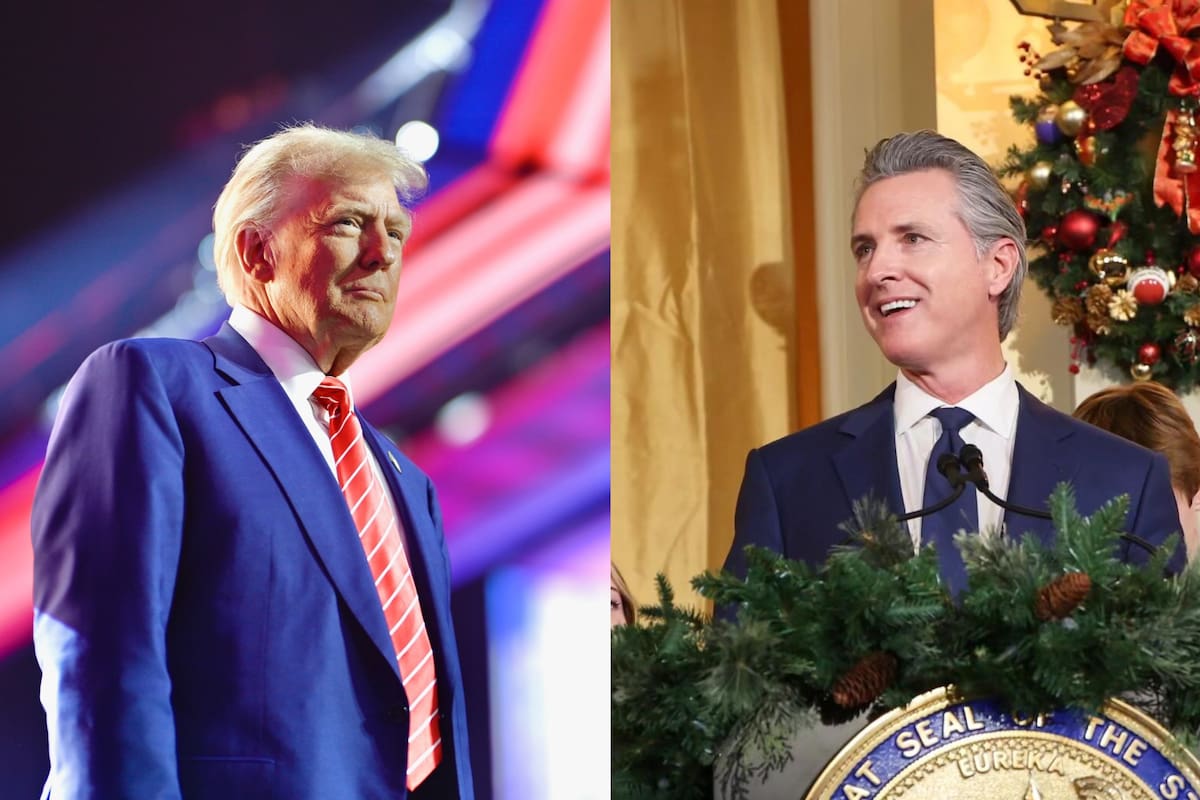 Gavin Newsom, gobernador de California, ordenó que las banderas de EE.UU. en su estado se icen a su máxima altura el lunes 20 de enero, día de la asunción de Donald Trump como presidente