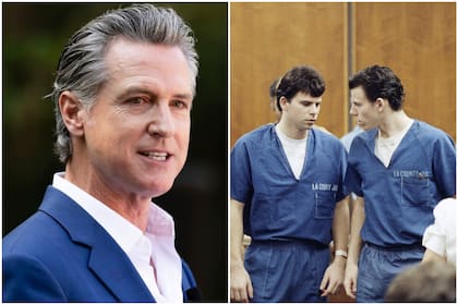 Gavin Newsom ordenó una evaluación de riesgos para determinar si Lyle y Erik Menéndez pueden acceder a la libertad condicional
