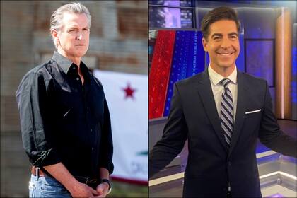 Gavin Newsom salió al cruce de un segmento televisivo en Fox News, en donde Jesse Watters lo llamó la "nueva chica it"