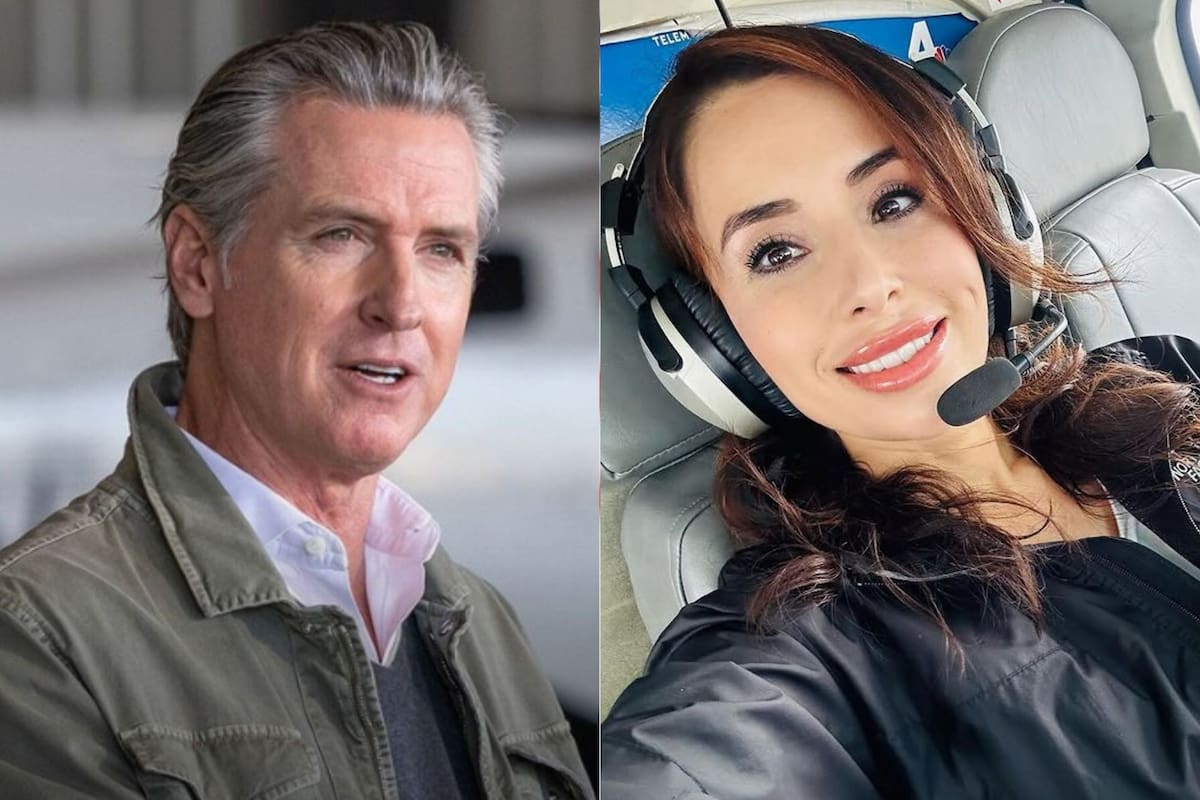 Gavin Newsom se solidarizó con los familiares de Eliana Moreno tras su muerte en el accidente en helicóptero del martes 16 de septiembre