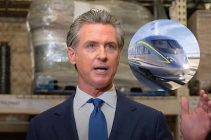 Gavin Newsom y los problemas entorno al Tren de Alta Velocidad