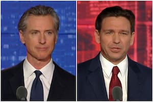 Gavin Newsom y Ron DeSantis, gobernadores de California y Florida, respectivamente