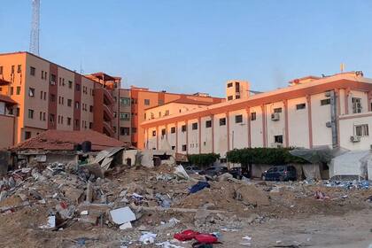 El Hospital Nasser de Gaza