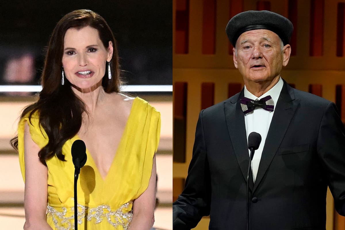 Geena Davis contó su desagradable experiencia en el set con Bill Murray: “Fue muy malo”