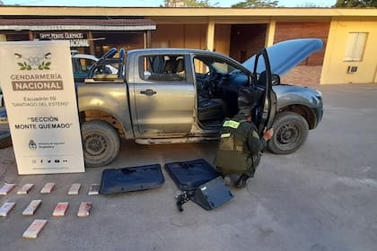 Gendarmería decomisó 15 kilos de cocaína en la localidad santiagueña de Monte Quemado