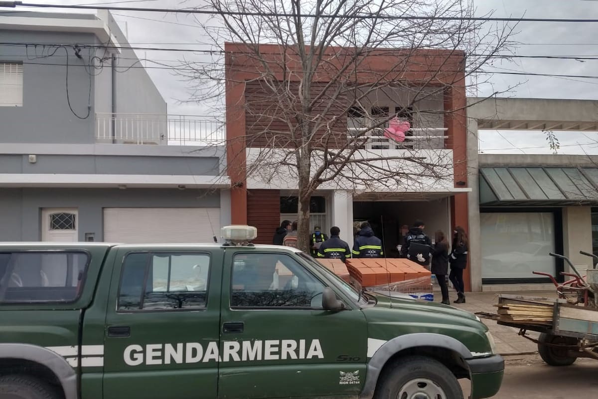 Gendarmería participó en 50 allanamientos.