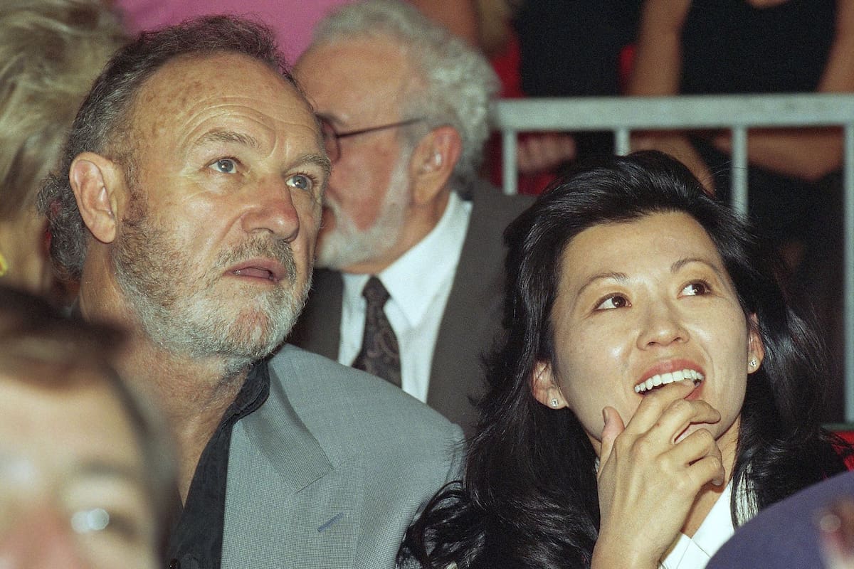 Gene Hackman y Betsy Arakawa, durante sus años más felices