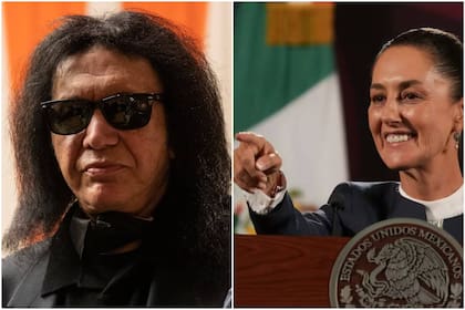 Gene Simmons salió a mostrar su agradecimiento hacia la presidenta mexicana, Claudia Sheinbaum