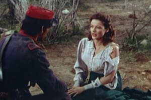 Gene Tierney interpreta a la aristócrata Teresa Chavez, que cae en manos de los indios y es rescatada por Martín Penalosa