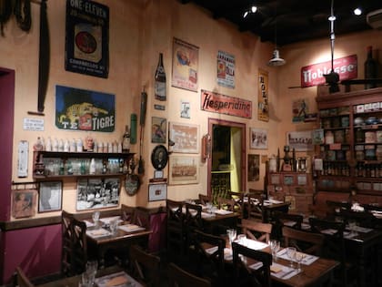 El Almacén por dentro.