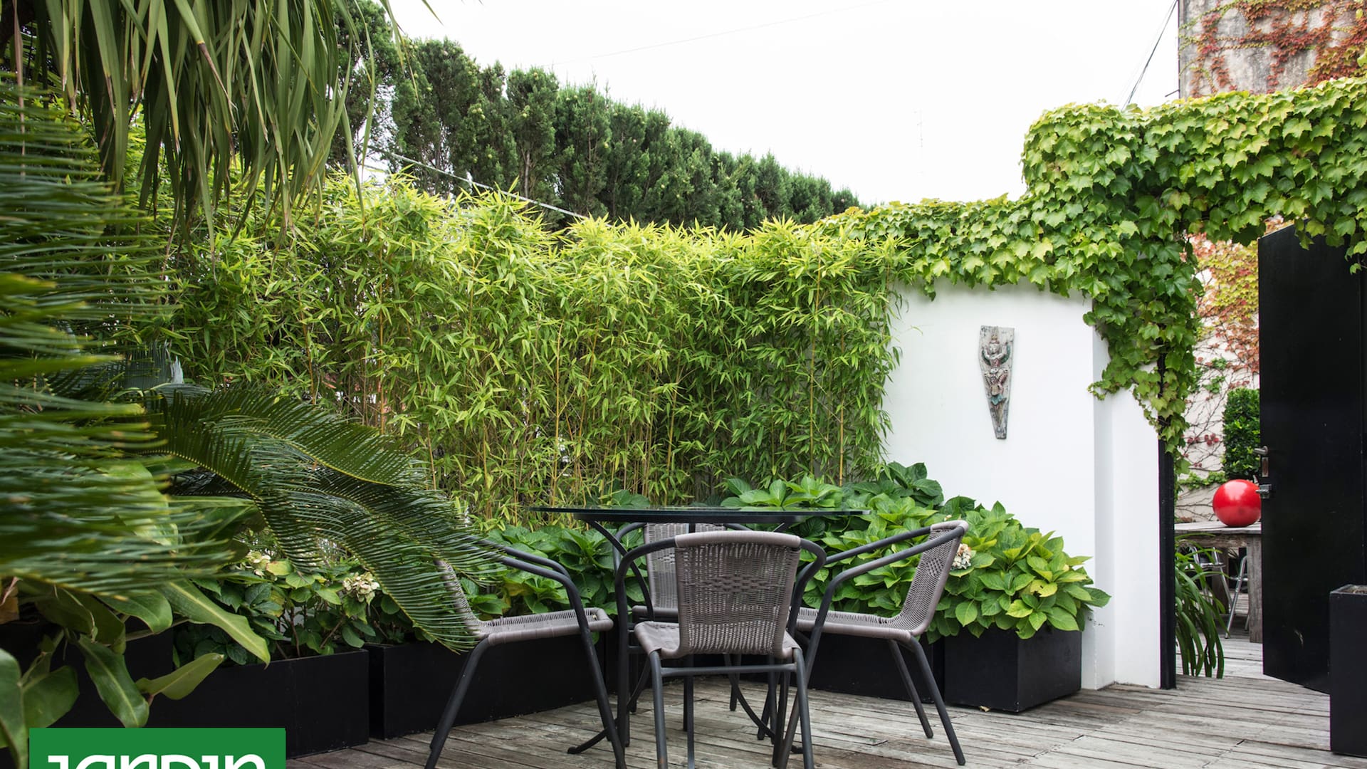 Generar un microclima en el balcón o terraza ayudará a mantener las plantas sanas