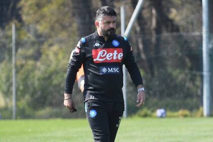 Gennaro Gatuso, técnico de Nápoli