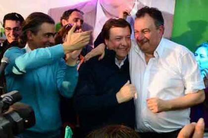 Gennuso y el actual gobernador de Río Negro, Alberto Weretilneck (foto archivo)